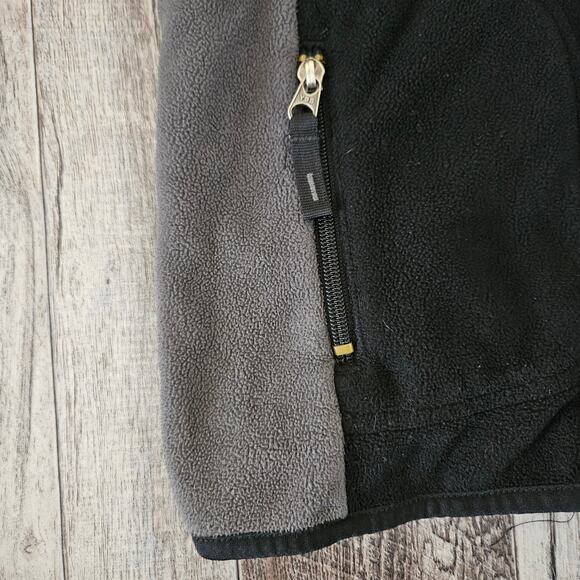 American Eagle Fleece Hoodie Womens Size Small Full Zip Sweatshirt Jacket Black - Picture 4 of 9